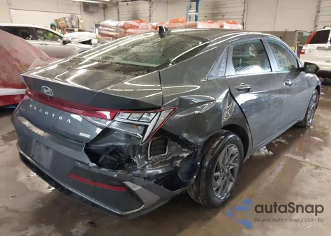 2025 Hyundai Elantra Hybrid Blue z USA, uszkodzony, nr VIN KMHLM4DJ4SU141429